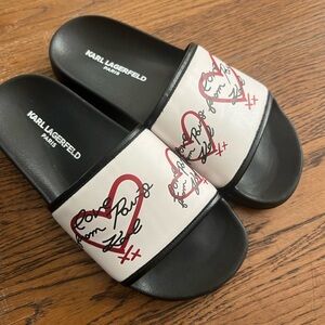 Karl Lagerfeld slide